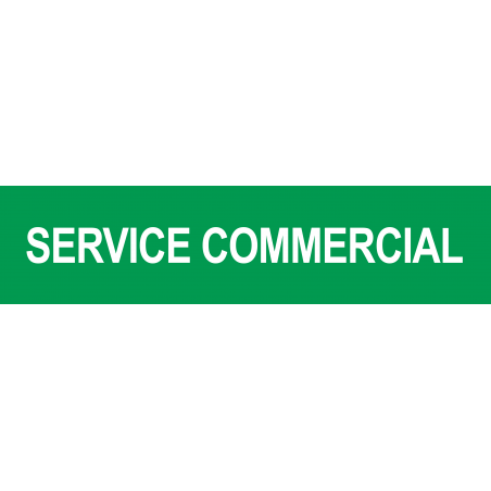 Local SERVICE INFORMATIQUE vert (15x3.5cm) - Autocollant(sticker)