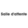 Salle d'attente 5 (20x5cm) - Autocollant(sticker)