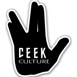 geek culture (5x4cm) - Autocollant(sticker)