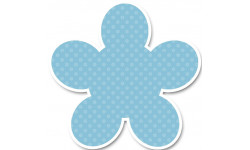 repère bleu (10x9.5cm) - Autocollant(sticker)