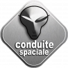 Conduite spatiale (15x15cm) - Autocollant(sticker)