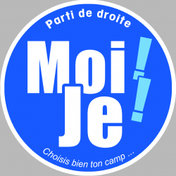 Parti de droite (10x10cm) - Autocollant(sticker)