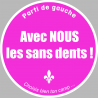 Parti de gauche (10x10cm) - Autocollant(sticker)