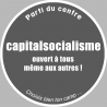 Parti du centre (15x15cm) - Autocollant(sticker)