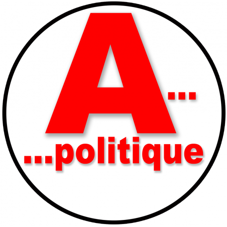 A politique (15x15cm) - Autocollant(sticker)