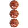 Ballons Basket-Ball (3stickers de 9cm) - Autocollant(sticker)