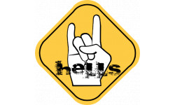 Hells (5x5cm) - Autocollant(sticker)