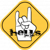 Hells (5x5cm) - Autocollant(sticker)