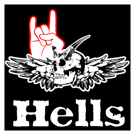 Hells reconnaissance (5x5cm) - Autocollant(sticker)