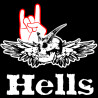Hells reconnaissance (5x5cm) - Autocollant(sticker)