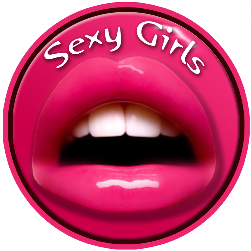 sexy girl (10x10cm) - Autocollant(sticker)