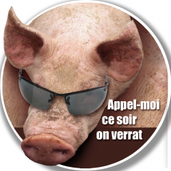 Appel-moi on verrat (5x5cm) - Autocollant(sticker)