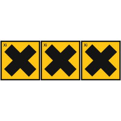 irritant (3stickers 10x10cm) - Sticker/autocollant