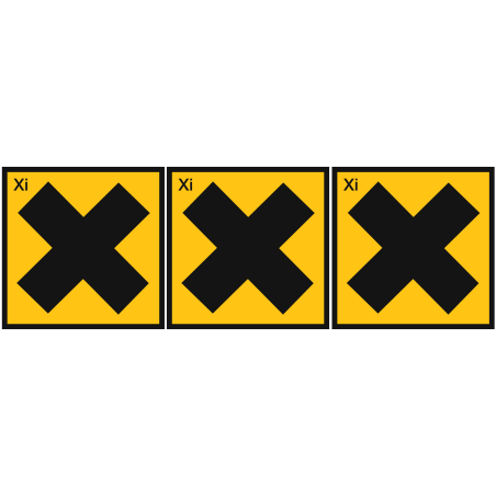 irritant (3stickers 10x10cm) - Sticker/autocollant