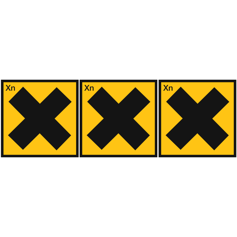 nocif (3stickers 10x10cm) - Sticker/autocollant