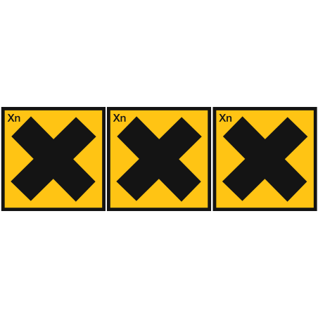 nocif (3stickers 10x10cm) - Sticker/autocollant