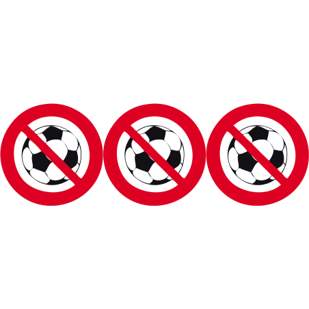 ballon Interdit (3x5cm) - Sticker/autocollant