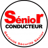 Conducteur Sénior (15cm) - Sticker / autocollant