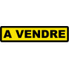 A vendre fond jaune (30x7cm) - Autocollant(sticker)