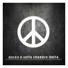 Accès chambre limite PEACE (20x20cm) - Autocollant(sticker)