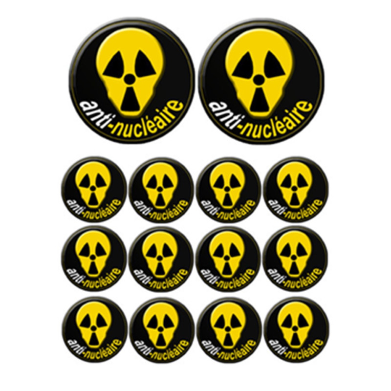 Autocollant (sticker):  anti-nucleaire