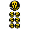 Autocollant (sticker):  anti-nucleaire 2
