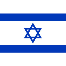 Drapeau Israel (5x3.3cm) - Autocollant(sticker)