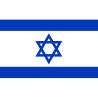 Drapeau Israel (5x3.3cm) - Sticker/autocollant