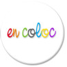 En coloc coloré (10cm) - Sticker/autocollant