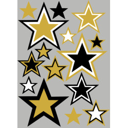 étoiles - KIT format A4 - Autocollant(sticker)