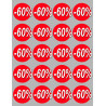 Autocollant (sticker):  Ronds 60% 4