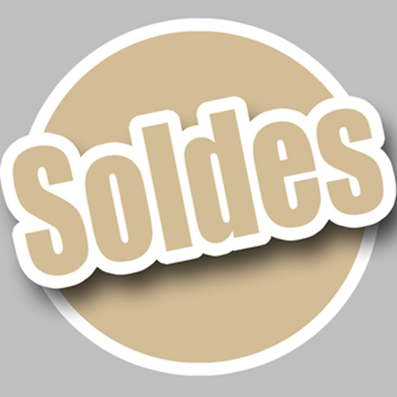 Soldes Couleur Imitation Or (20cm) - Autocollant(sticker)