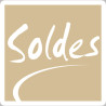 Soldes Carré Imitation Or (20cm) - Autocollant(sticker)
