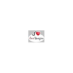 j'aime les Vosges (15x11cm) - Sticker/autocollant