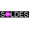 Soldes Design 20% (21x4,4cm) - Autocollant(sticker)