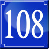 numéroderue108 - classique 10x10cm - Autocollant(sticker)