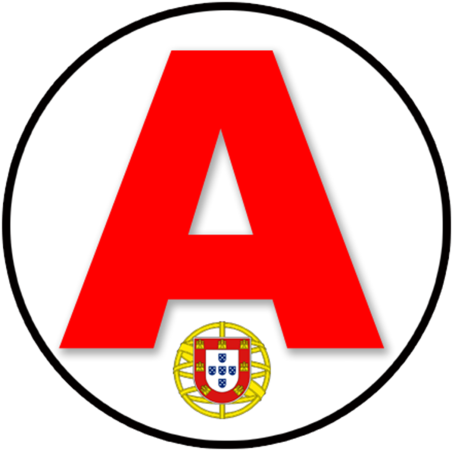 A Portugais - 15cm - Sticker/autocollant