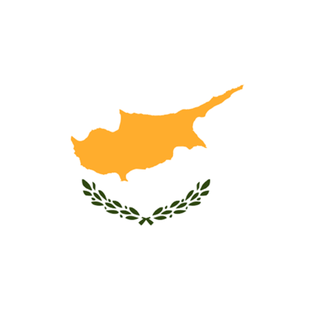 Drapeau Chypre (19.5x13 cm) - Autocollant(sticker)