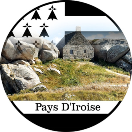 Caractère Pays d'Iroise - (5x5cm) - Sticker/autocollant