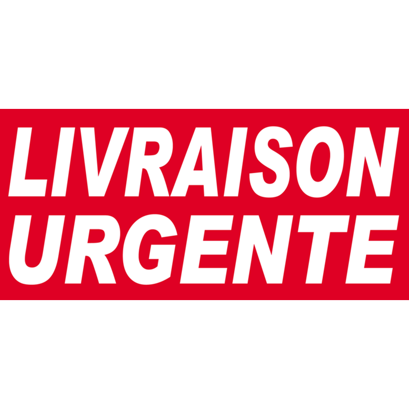 Livraison urgente - 30x14 cm - Sticker/autocollant