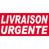 Livraison urgente - 30x14 cm - Sticker/autocollant