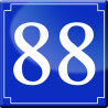 numéroderue88 - classique 10x10cm - Autocollant(sticker)