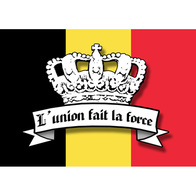 L'union fait la force - 5x3.5cm - Autocollant(sticker) L'union fait la force - 5x3.5cm - Autocollant(sticker)