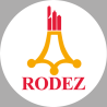 Rodez (20cm) - Sticker/autocollant