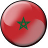 Maroc rond - 15x15cm - Sticker/autocollant