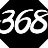 numéroderue368 - architecte 10x10cm - Autocollant(sticker)