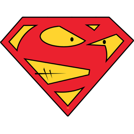 supercrane - 29x21cm - Sticker/autocollant