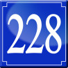 numéroderue228 - classique 10x10cm - Autocollant(sticker)