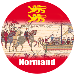 Symbole Normand (15cm) - Autocollant(sticker)