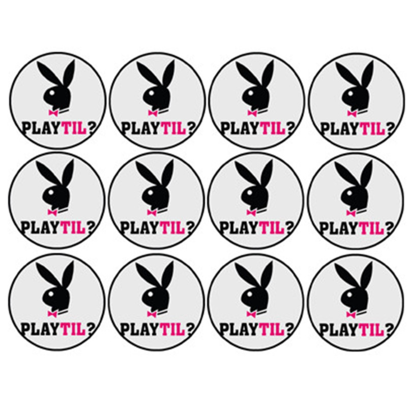 Playtil (12 fois 5cm) - Sticker/autocollant